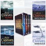 Ann Cleeves TV Shetland Series Collection 4 Books Set Blue Lightning