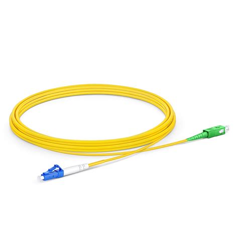 M Ft Fiber Patch Cable Lc Upc To Sc Apc Simplex Fiber Single