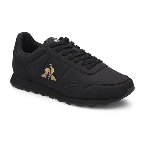 Tenis Lifestyle Negro Dorado Le Coq Sportif Matrix Patent Atelier