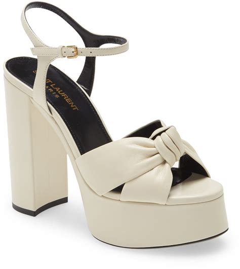 Saint Laurent Bianca Platform Sandal ShopStyle