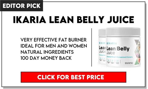 Ikaria Lean Belly Juice Review An Effective Weight Loss Supplement