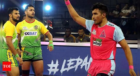 Pro Kabaddi League Arjun Deshwal Propels Jaipur Pink Panthers To