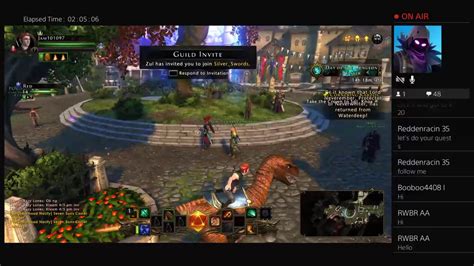 Jam S Live Ps Broadcast Neverwinter Youtube