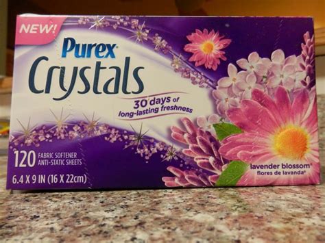 Katie's Frugal Finds: Purex Crystals Dryer Sheets ~ Review ~ Giveaway ...