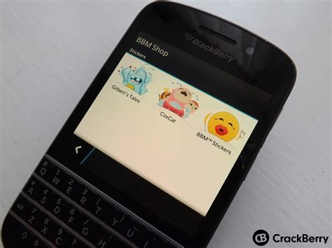 We Go Hands On With Bbm Stickers For Blackberry 10 Crackberry