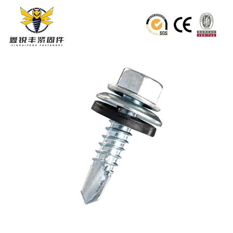 Carbon Steel Building Roofing Sds Screw Galvanized Metal Hexagon Head