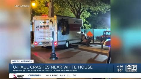 U Haul Truck Driver Who Crashed Into Security Barrier Near White House