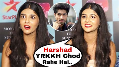 Pranali Rathod Ignores Media Question When Asked About Harshad Chopda