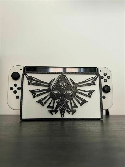 Archivo STL Marco Zelda Trifuerza Nintendo Switch OLED Modelo De