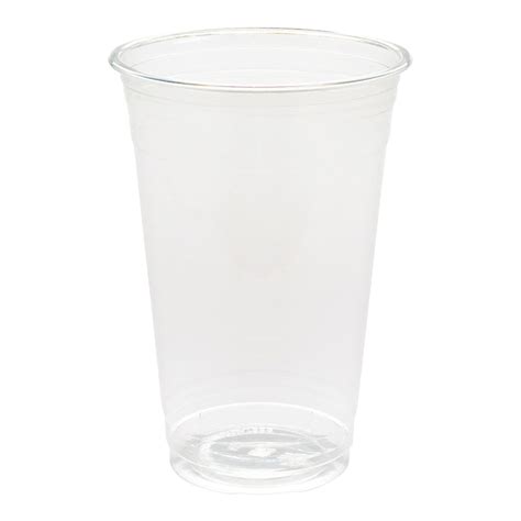 Visage 20 Oz Clear Plastic Cup 3 34 X 3 34 X 5 12 1000 Count Box