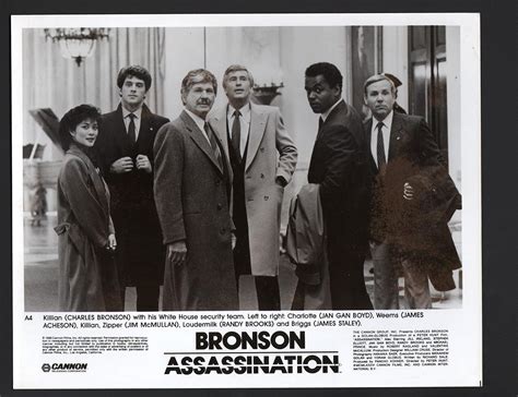 MOVIE PHOTO: Bronson Assassination-Charles Bronsons-8x10-B&W-Still at ...