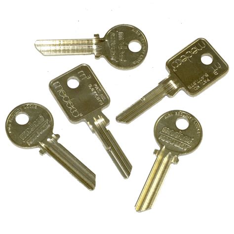 Medeco Ky106600 Key Blank 6 Pin Commercial