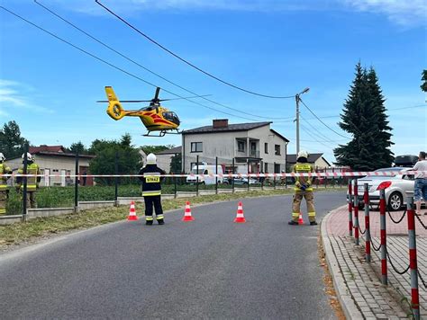 Wypadek Podczas Prac Polowych W Cianowicach Mig Owiec W Akcji Foto