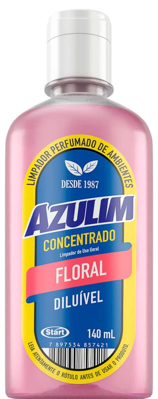 Azulim Limpador Perfumado De Ambientes Concentrado 140ml Floral