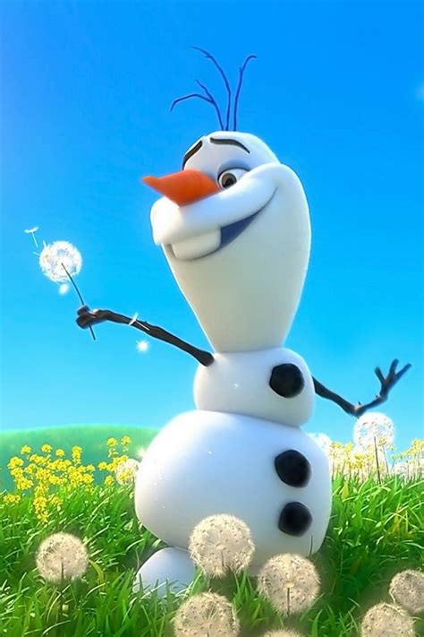 Olaf A Happy Snowman In Summer Disney Frozen Olaf Disney Movie