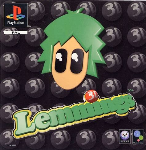 Lemmings 3d 1995 Playstation Box Cover Art Mobygames