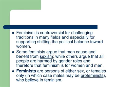 Ppt Feminism Powerpoint Presentation Free Download Id1778024