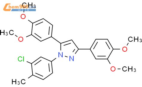 1006318 39 3 1 3 Chloro 4 Methyl Phenyl 3 5 Bis 3 4 Dimethoxy Phenyl