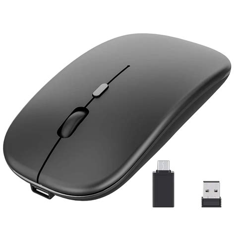 Mouse Ptico Sem Fio Recarreg Vel G Ultra Silencioso Usb E