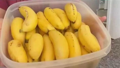 Como Conservar Banana Madura Por V Rios Meses Na Geladeira