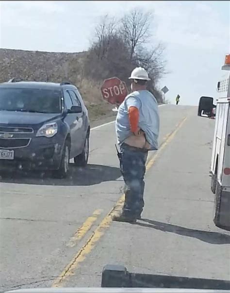 Traffic had to be rerouted due to a large crack in the road : r/funny