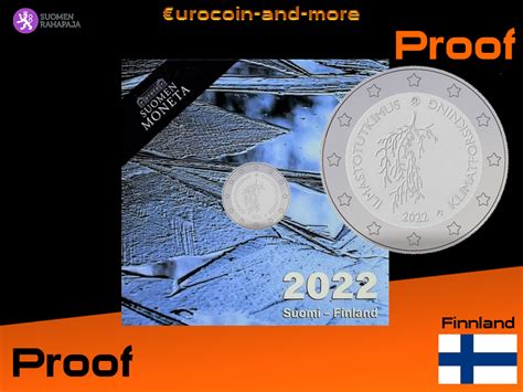 2 Euro Finnland 2022 Klimaforschung In Finnland PP PROOF EBay