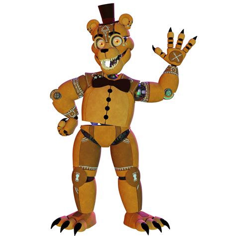 HorrorShow Freddy 3D model : r/fivenightsatfreddys