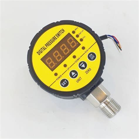 24V 220V 380V Adjustable Digital Vacuum Pressure Gauge Controller With