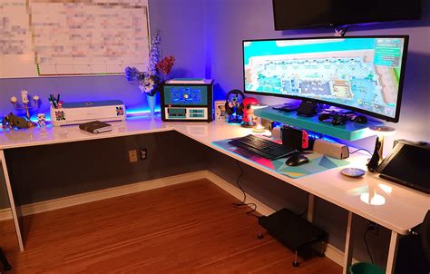 Diy L Shaped Gaming Desk