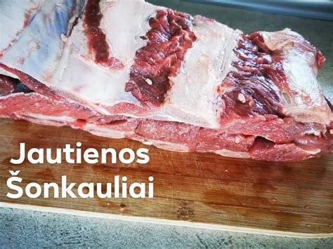 Jautienos Onkauliai Back Ribs Brandinta Jautiena