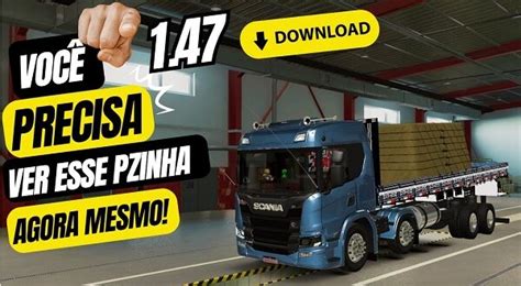 Caminhão Scania Pzinha Qualificada Mod Ets2 1 47 Dalenha Mods