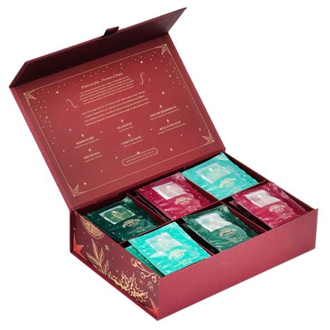 Coffret de thés Féériques de Noël bio 60 sachets Provence d Antan