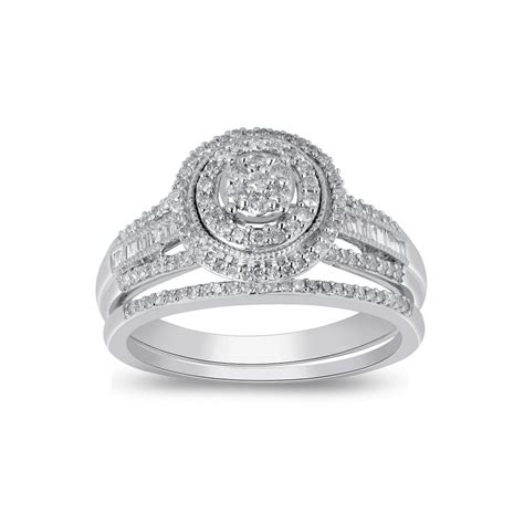 Forever Bride 10k White Gold Forever Bride 12cttw Round Engagement