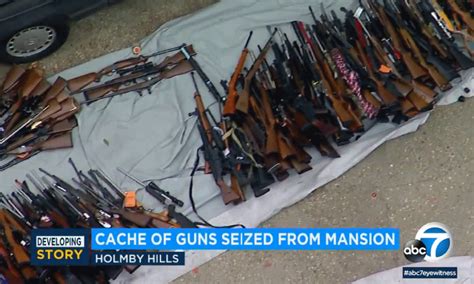 Lapd Atf Seize Over 1 000 Firearms From Los Angeles Man Accused Of