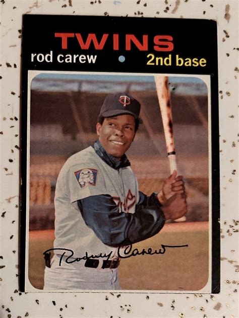 1971 Topps MLB Baseball Card 210 Rod Carew Minnesota Twins HOF EBay