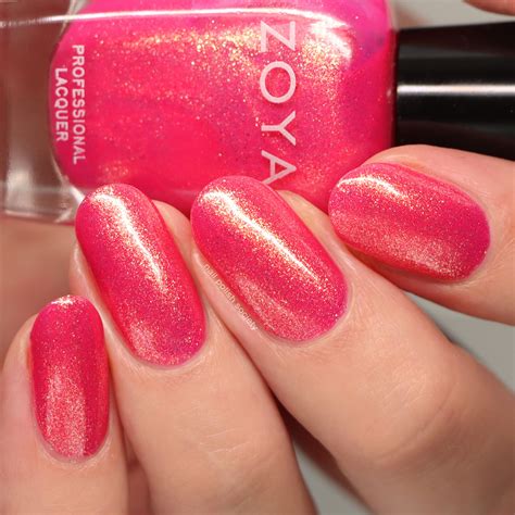 Zoya Leilani In 2024 Pink Nail Polish Nail Polish Nail Art Manicure