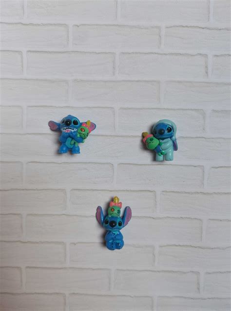 Stitch Lilo Stitch Disney Urocze Mini Figurki 3 Sztuki 2