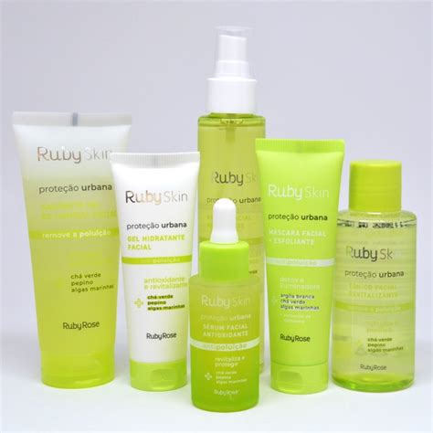 Kit Produtos Linha Completa Prote O Urbana Tratamento Facial Ruby