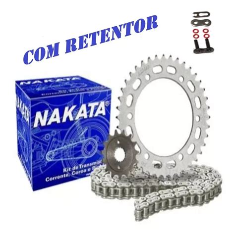 Kit Relacao Yamaha Fazer C Retentor Tm R Naka Mebuscar