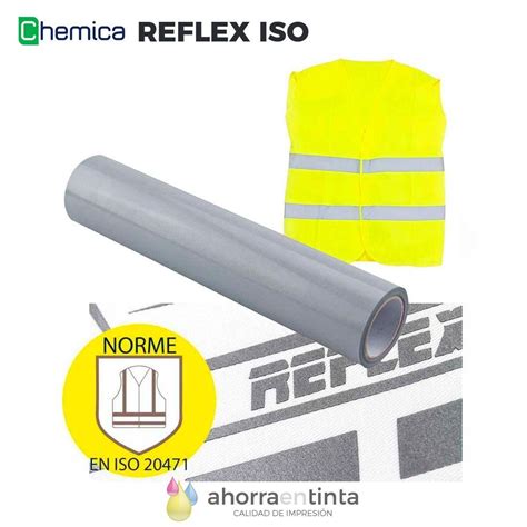 Vinilo Textil PU De Corte Chemica REFLEX ISO 20471 150 Micras