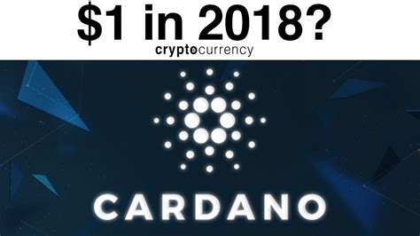 Cardano Price Analysis And Predictions For Altcoin Youtube