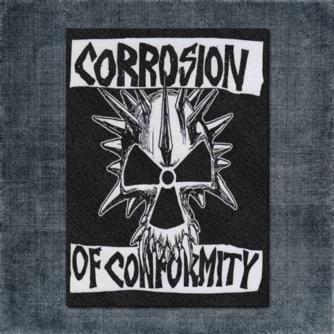 Corrosion Of Conformity Back Patch Corrosion Of Conformity Skull