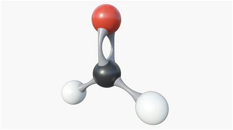 Formaldehyde Molecule With PBR 4K 8K 3D Model TurboSquid 1943799