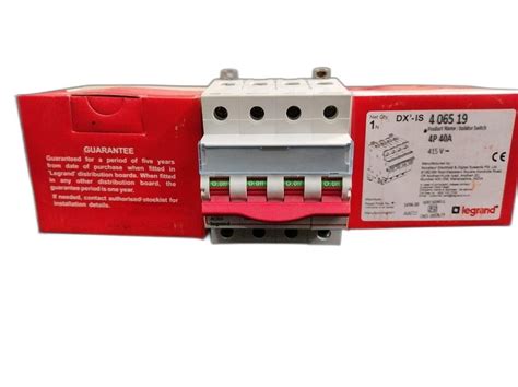 Legrand Isolator Switch At Rs Piece High Voltage Electrical