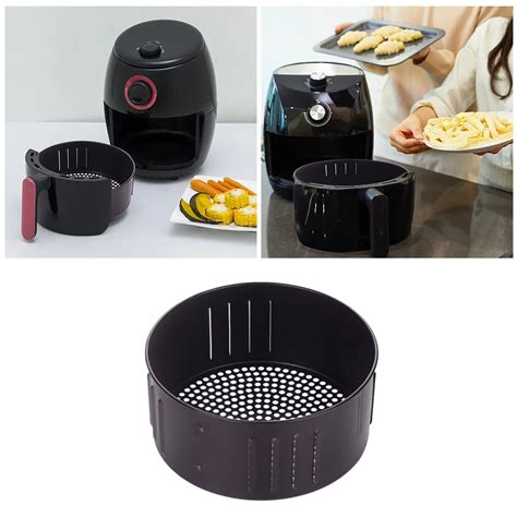 Gulubin Air Fryers Pan Air Fryer Replacement Basket Bread Pan Sturdy Practical Reusable 35l