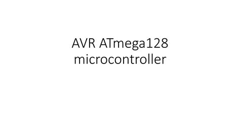 Solution Csc Lec Atmel Atmega Architecture Studypool