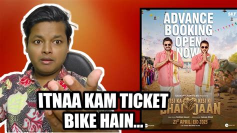 Kisi Ka Bhai Kisi Ki Jaan Advance Booking Report First Day Box Office