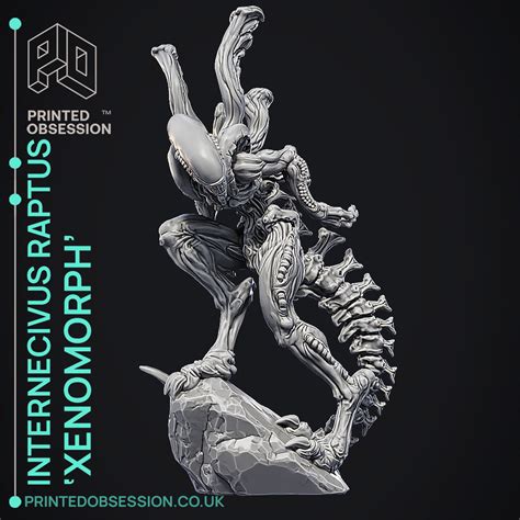 Alien Xenomorph Fan Art By Printed Obsession Download Free Stl Model