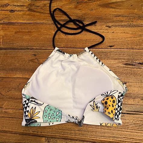 Swim Pineapple Bikini Top Poshmark