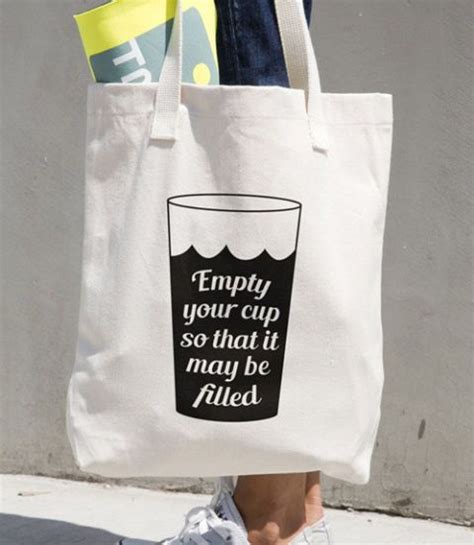 Tote Bags With Quotes - Reusable Bags With Funny and Smart Sayings